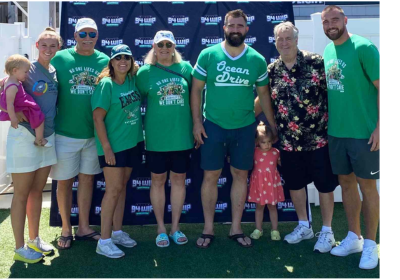 Doona and ed Kelce with family